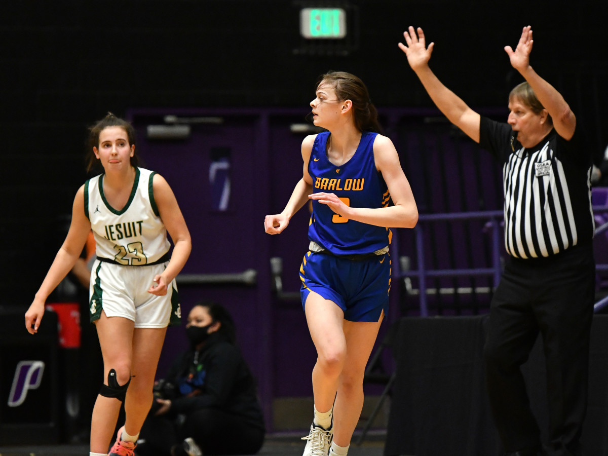 Barlow Jesuit girls basketball Taylor Balkom 27